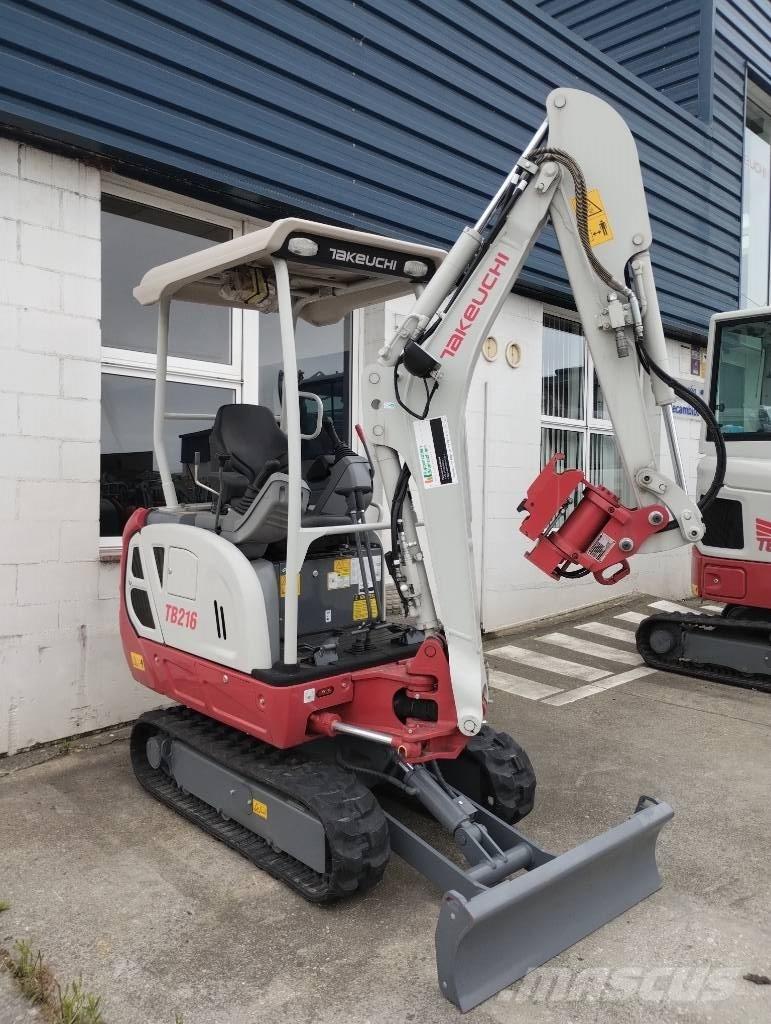 Takeuchi TB 216 Mini excavators < 7t (Mini diggers)
