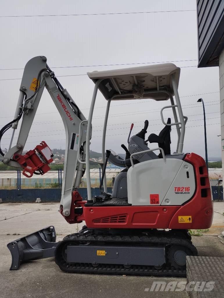 Takeuchi TB 216 Mini excavators < 7t (Mini diggers)