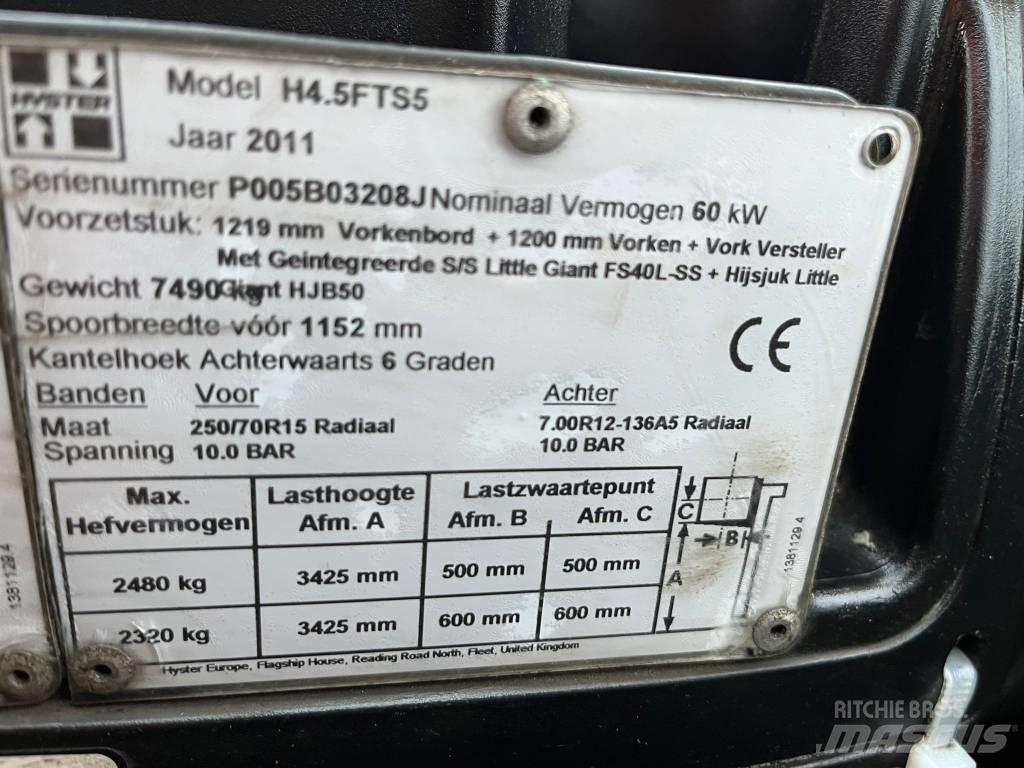 Hyster H4.5 Diesel trucks