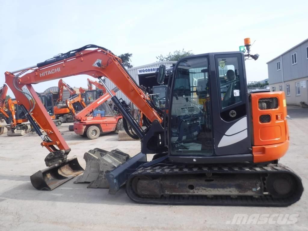 Hitachi ZX 85 US B-6 Midi excavators  7t - 12t