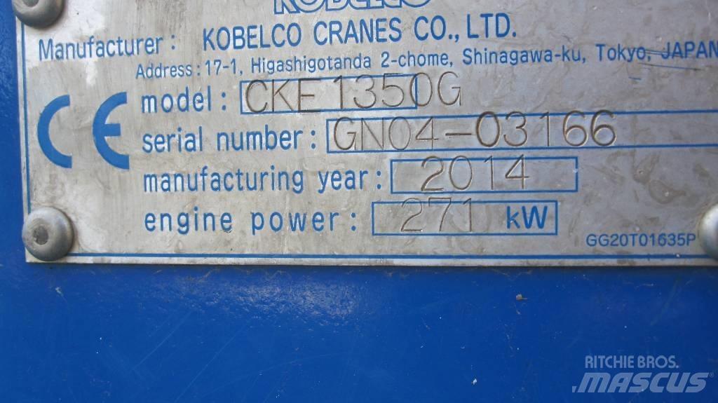 Kobelco CKE1350G Tracked cranes