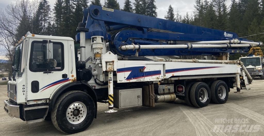 Alliance 40M Concrete pump trucks