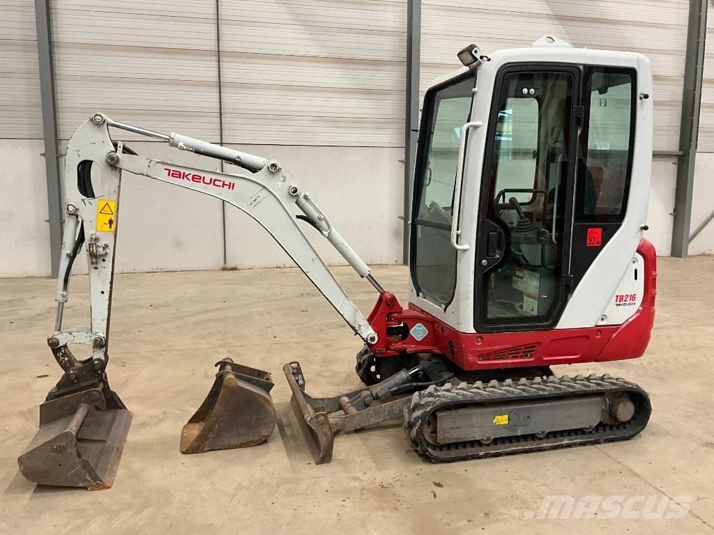 Takeuchi TB 216 Mini excavators < 7t (Mini diggers)