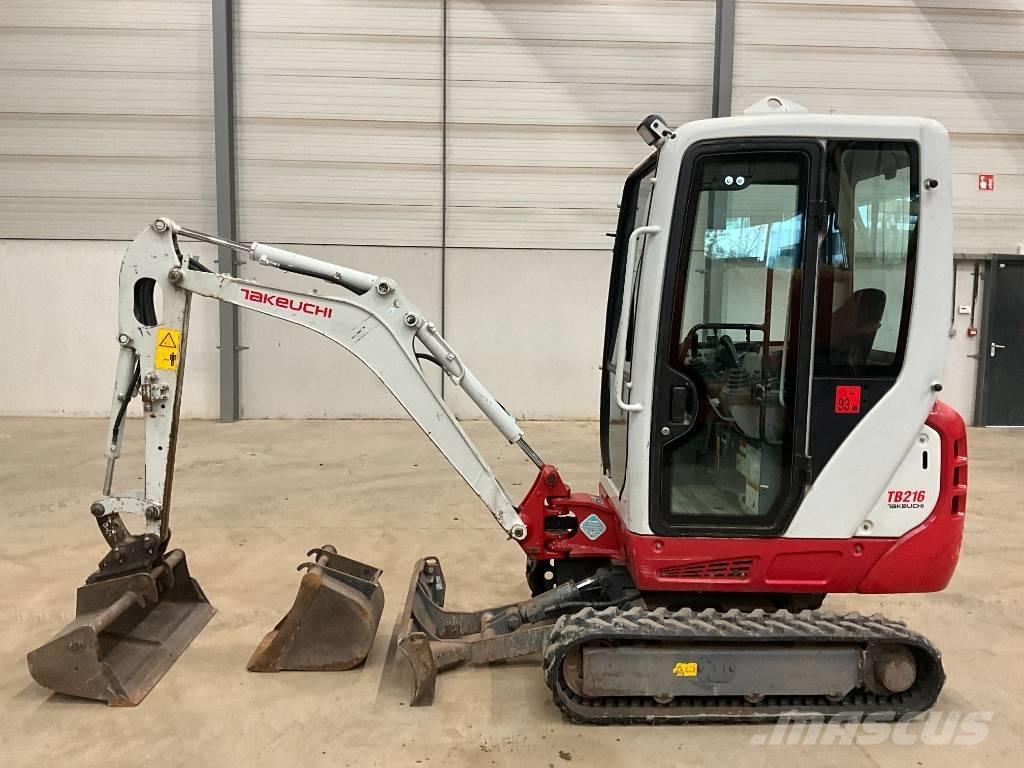 Takeuchi TB 216 Mini excavators < 7t (Mini diggers)