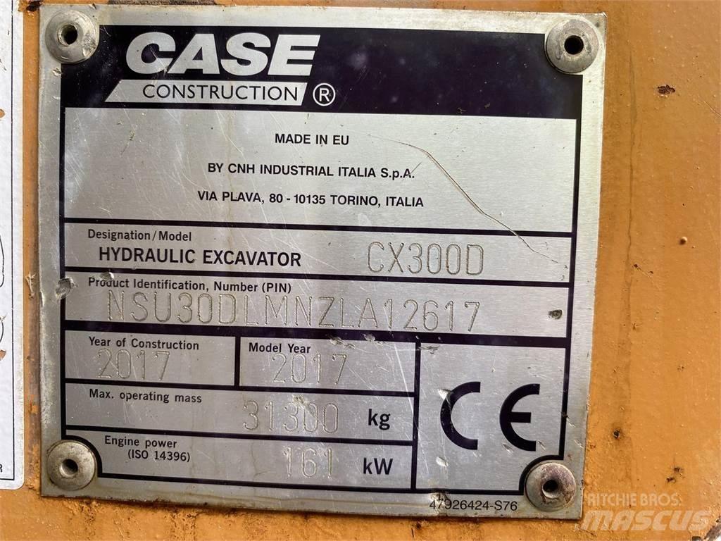 CASE CX300D Crawler excavators