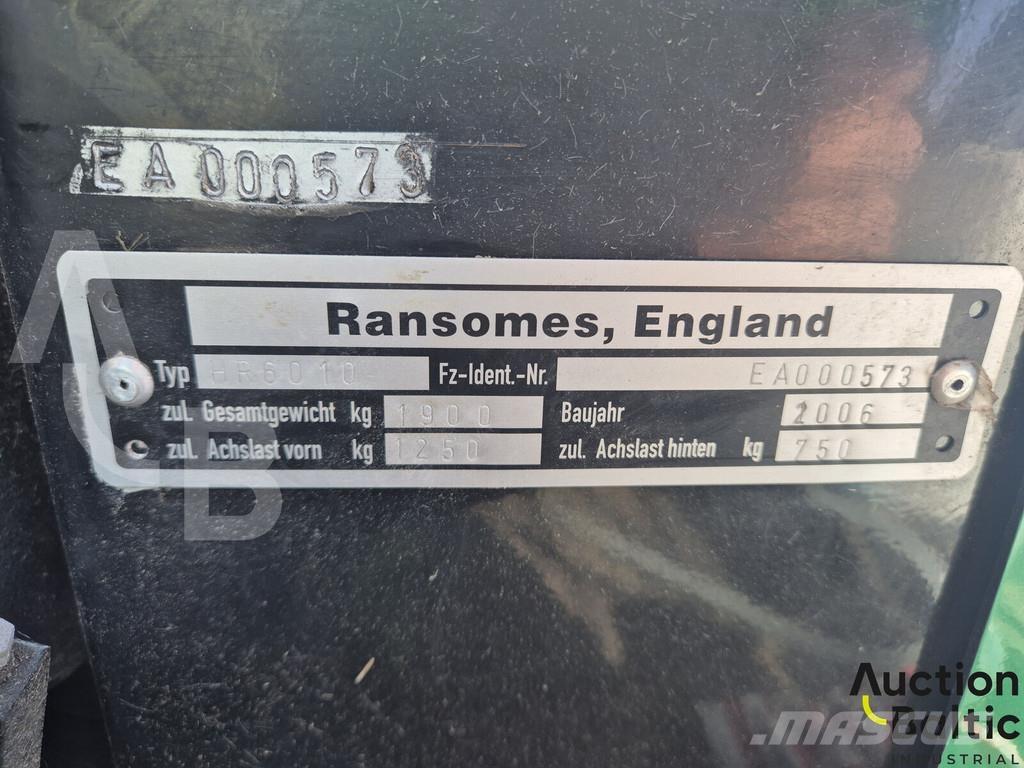 Ransomes HR6010 Riding mowers
