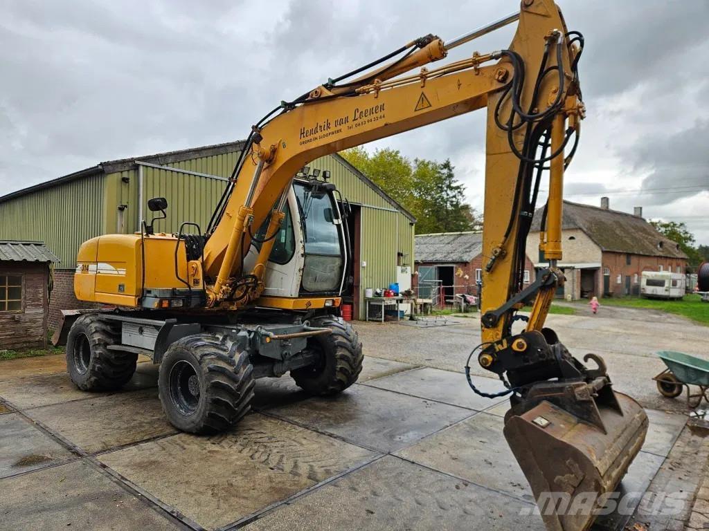 Liebherr A 314 Wheeled excavators