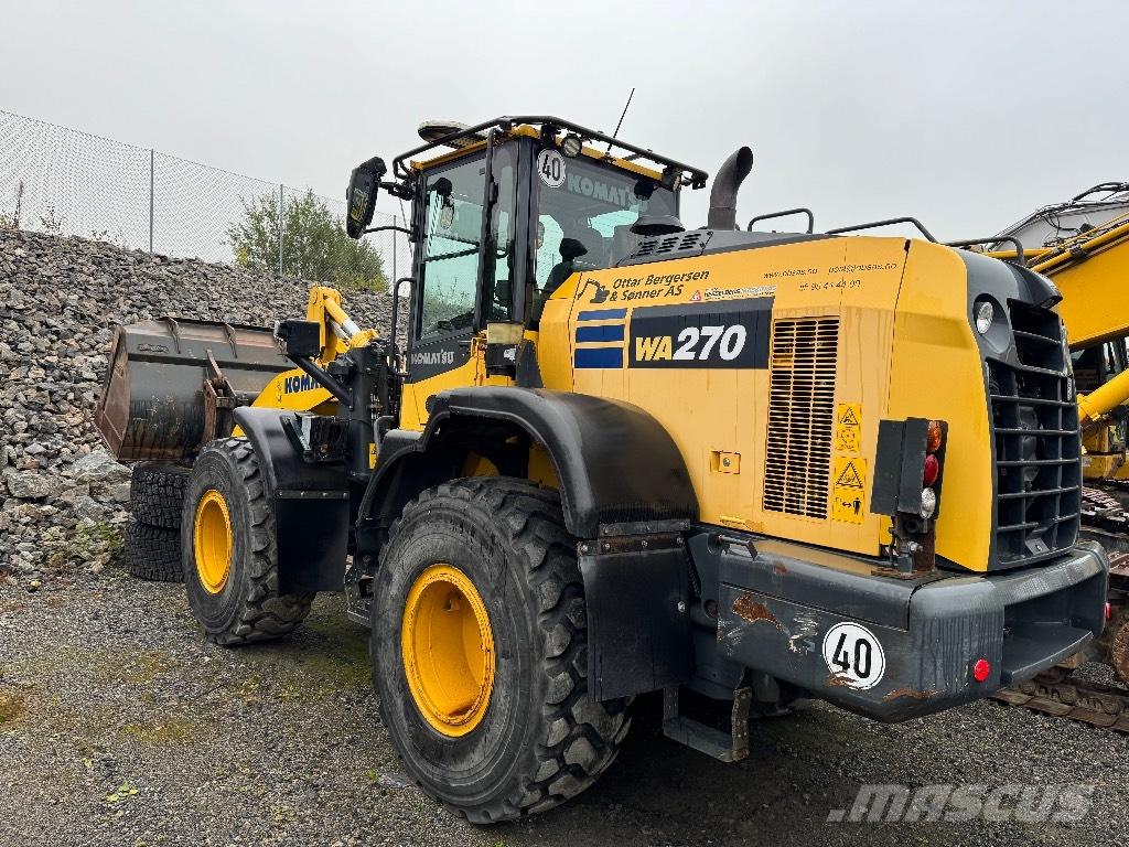 Komatsu WA 270-8 Wheel loaders