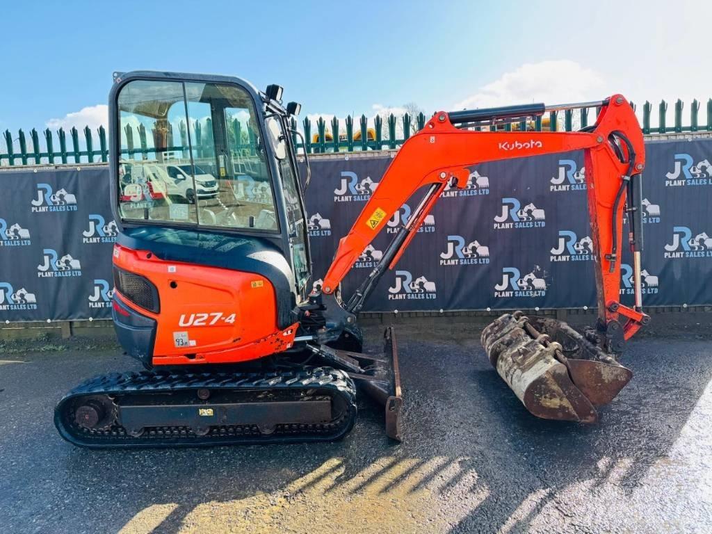 Kubota U 27-4 Mini excavators < 7t (Mini diggers)