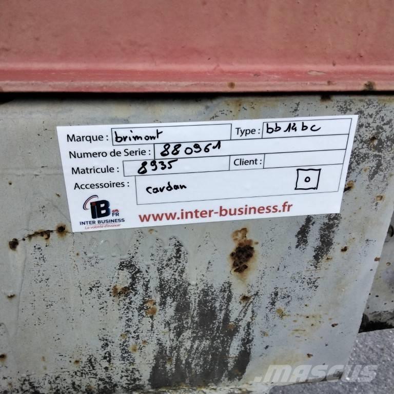 Brimont BB14BC Tipper trailers