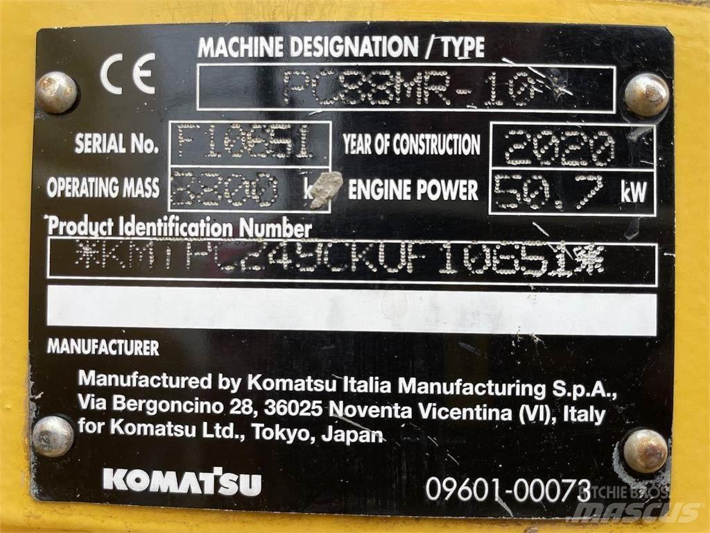 Komatsu PC88MR-10 Wheeled excavators