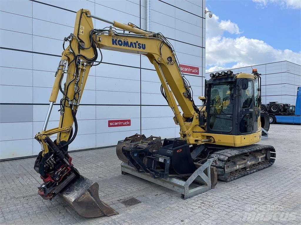 Komatsu PC88MR-10 Wheeled excavators