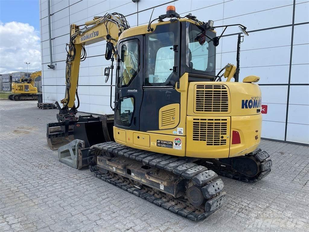 Komatsu PC88MR-10 Wheeled excavators