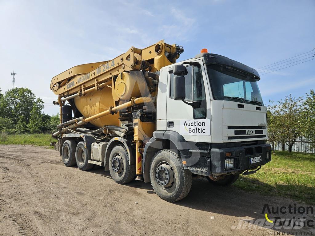 Iveco Magirus Concrete pump trucks