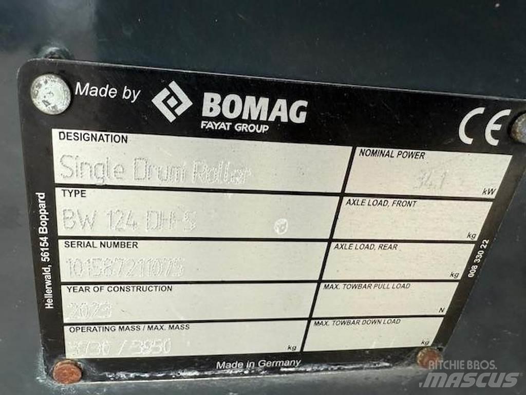 Bomag 124 DH-5 Single drum rollers