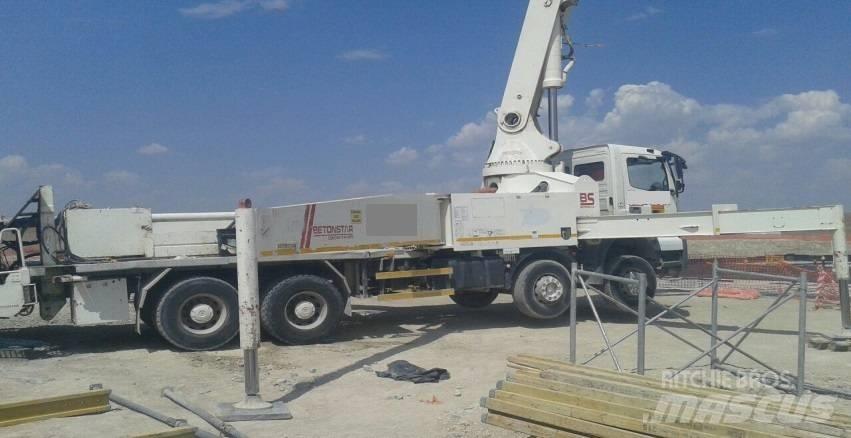 Betonstar 43M-5RZ Concrete pump trucks