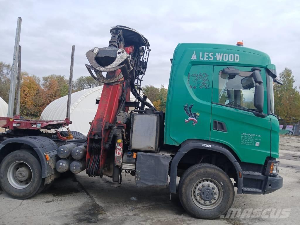 Scania G 500 XT Timber trucks