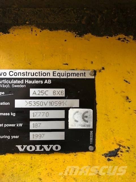 Volvo A 25 C Articulated Dump Trucks (ADTs)