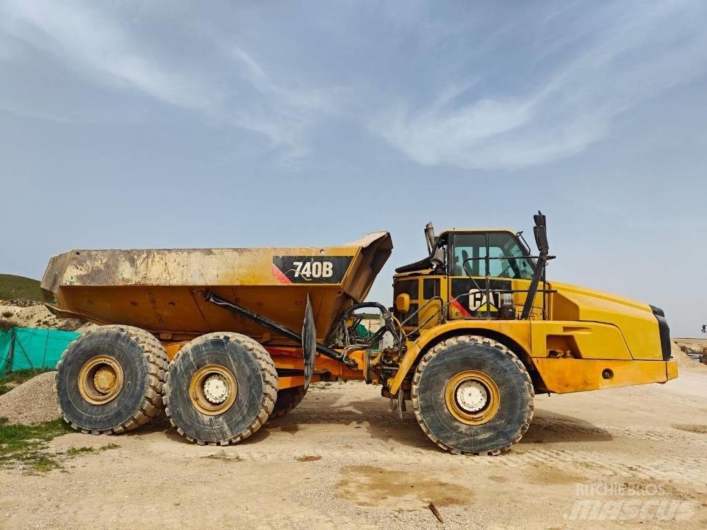 CAT 740B Articulated Dump Trucks (ADTs)