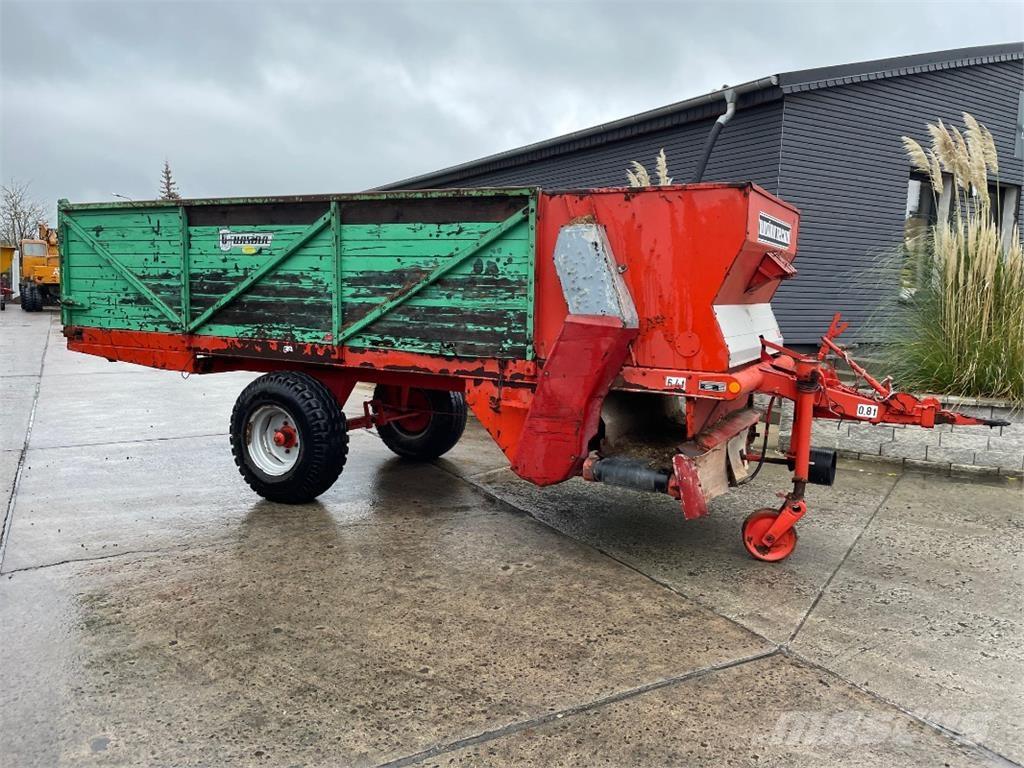 Unsinn RF-8 Receiving hoppers, blowers and elevators