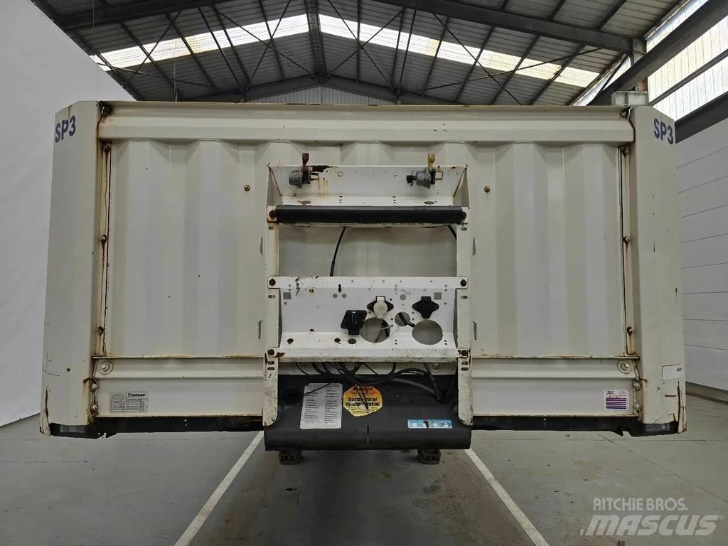 Krone SD 27 Flatbed/Dropside semi-trailers