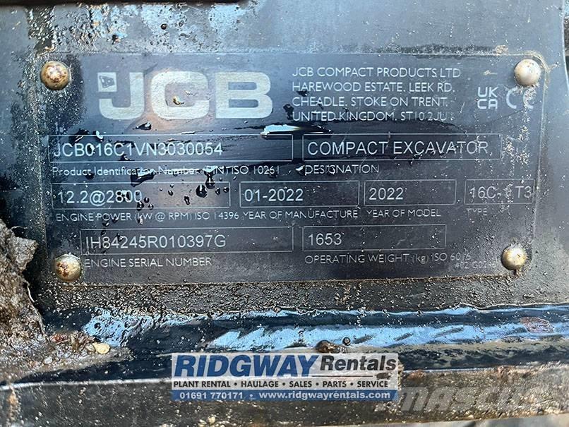 JCB 16 C-1 Mini excavators < 7t (Mini diggers)