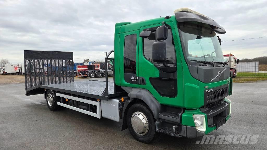 Volvo FL250 4X2 Beavertail Flatbed / winch trucks