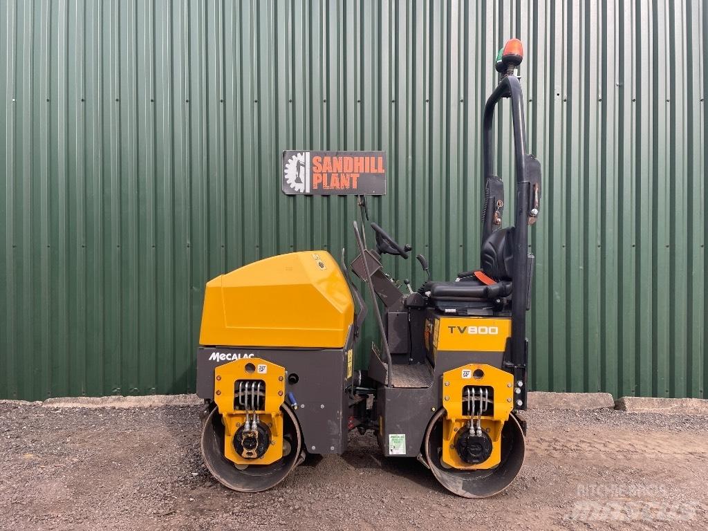 Mecalac TV 800 Twin drum rollers