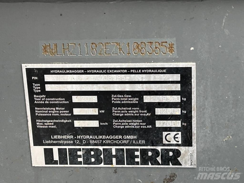Liebherr A914 / LH18M Material Handling - Others