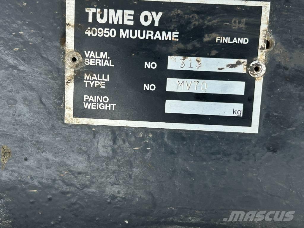 Hakki HK25 +MV70 Forest trailers