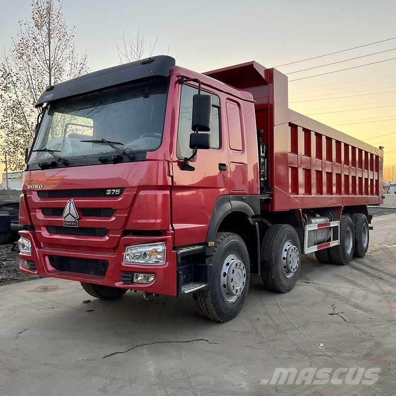 Howo 375 8x4 Tipper trucks
