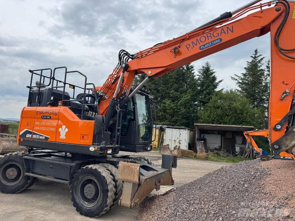 Doosan DX165WR-7 Wheeled excavators