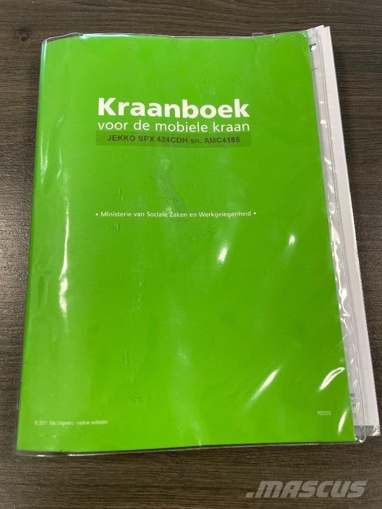 Jekko SPX 424 CDH Mini cranes