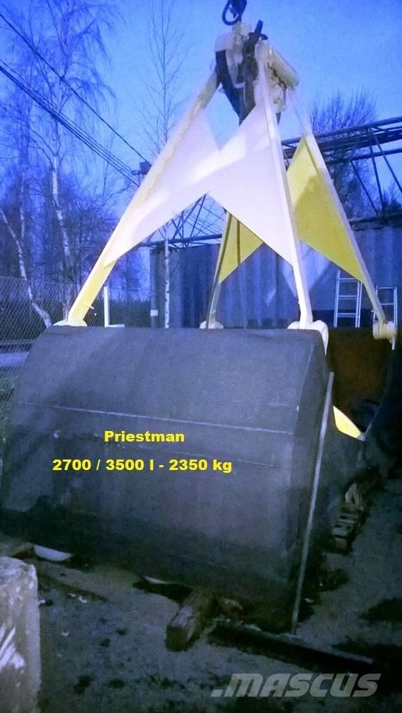Priestman kauha Crane parts and equipment