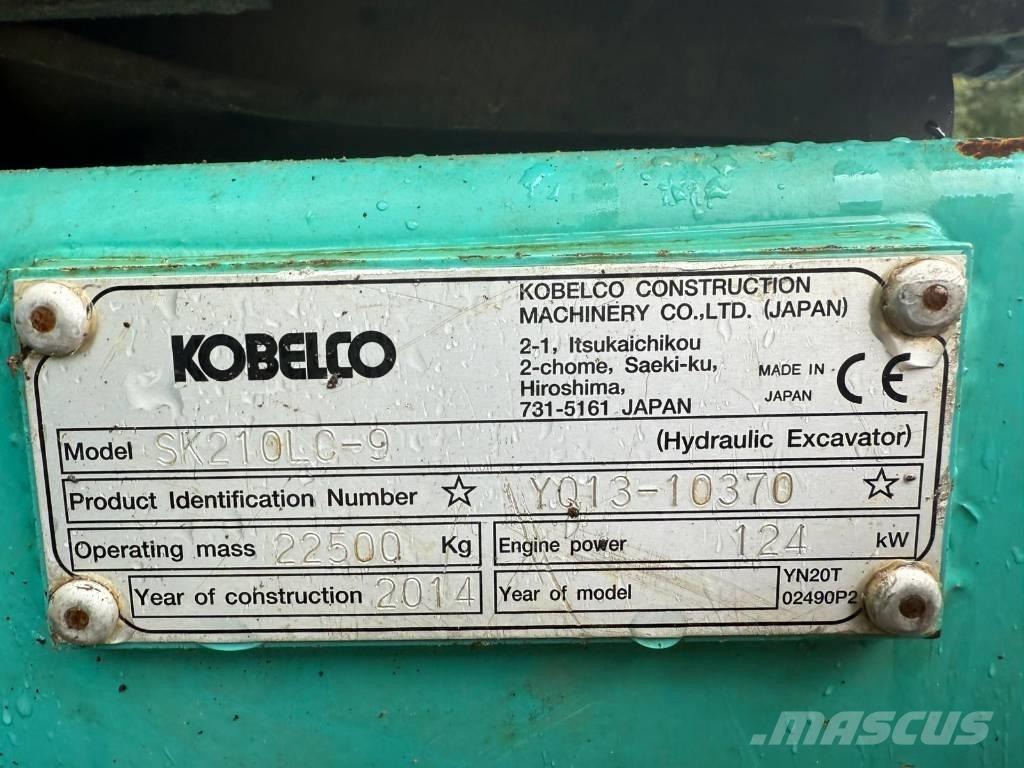 Kobelco SK 210 LC-9 Crawler excavators