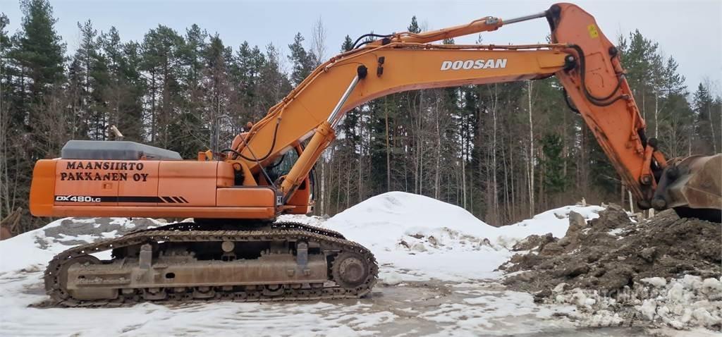 Doosan DX 480 LC Crawler excavators