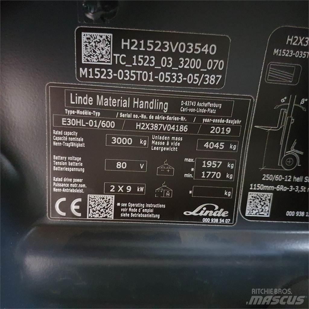 Linde #N/A Electric forklift trucks