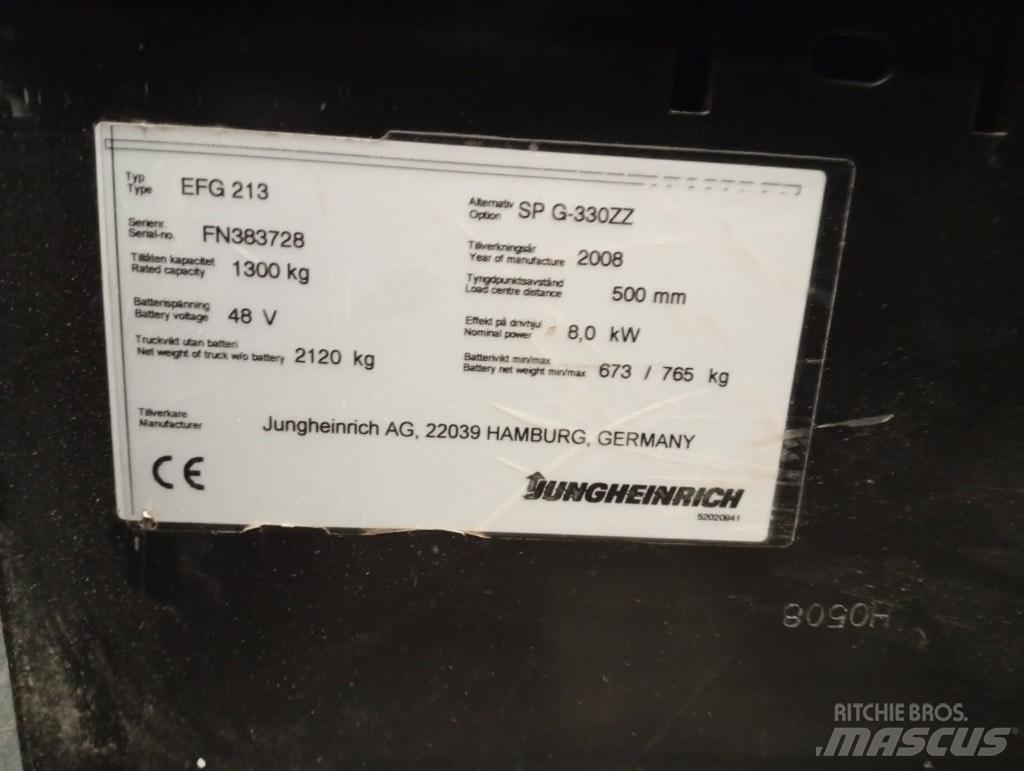 Jungheinrich EFG213 Electric forklift trucks