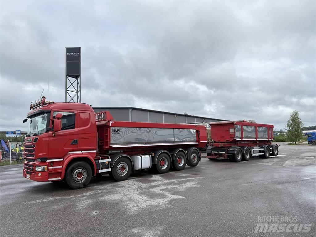 Scania R 730 10X4 Tipper trucks