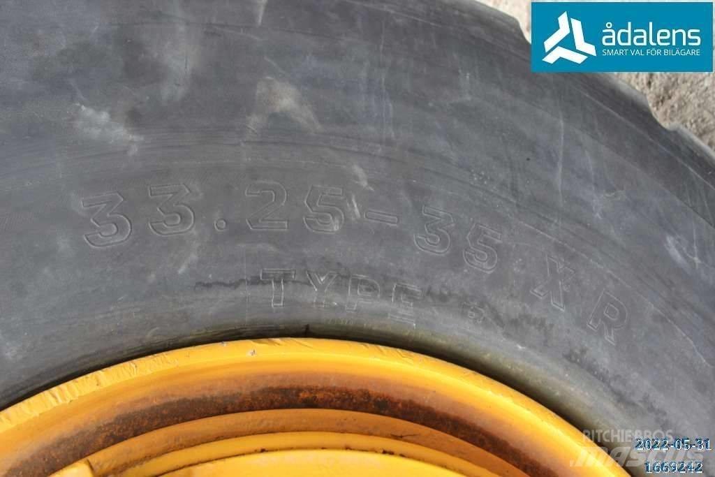  Dumper hjul 33.25-35 Tyres, wheels and rims