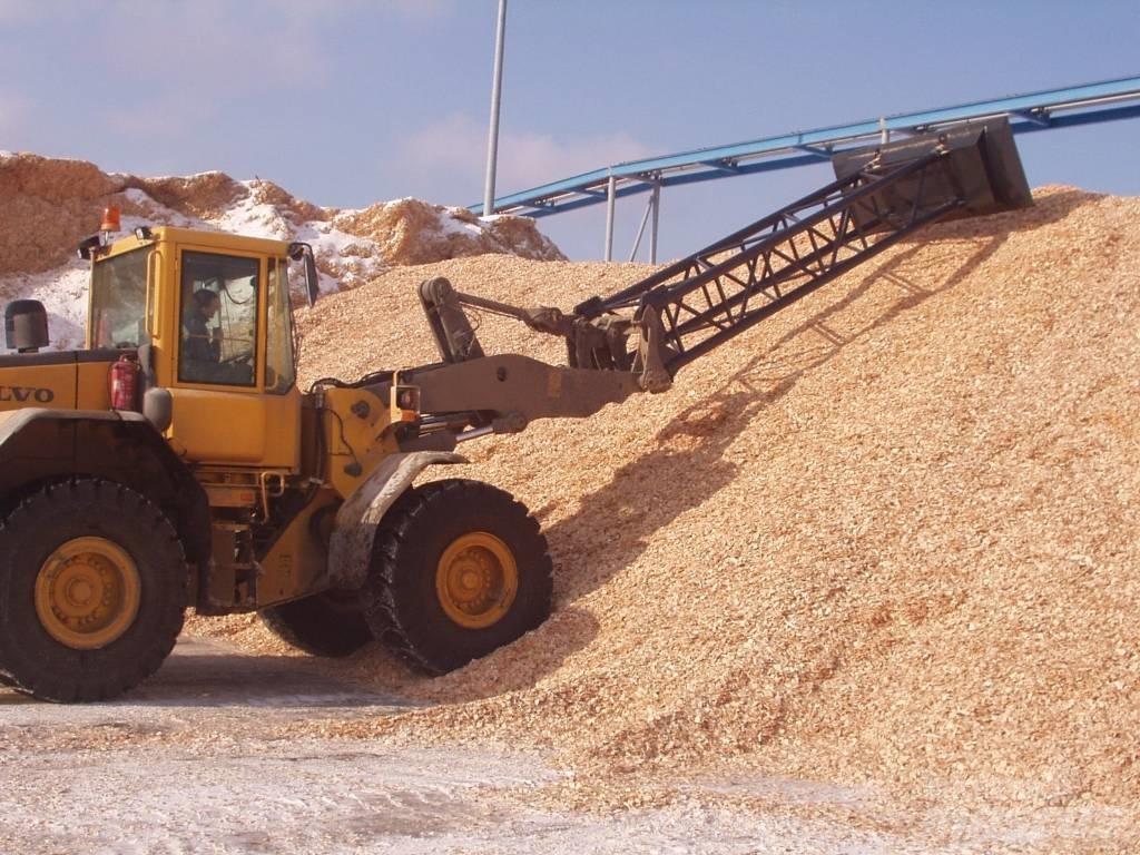 Long arm plough 6 m Buckets