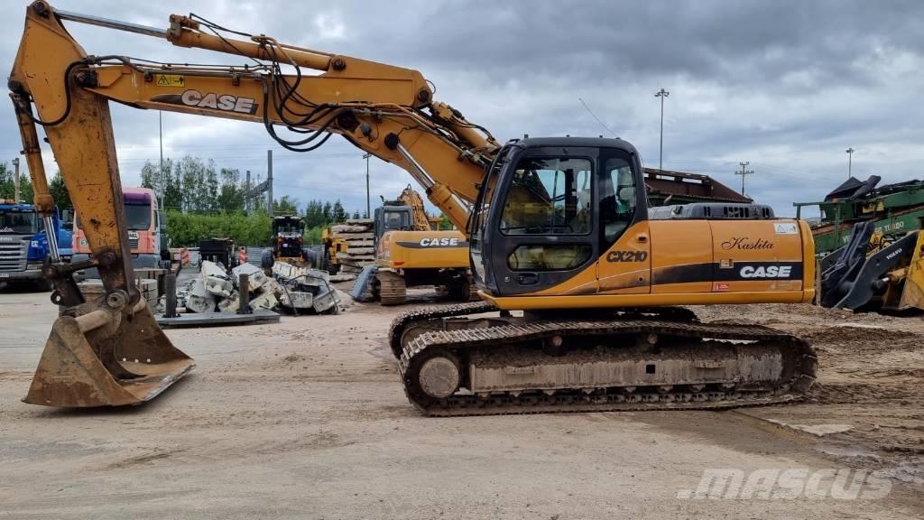 CASE CX 210 LC Crawler excavators