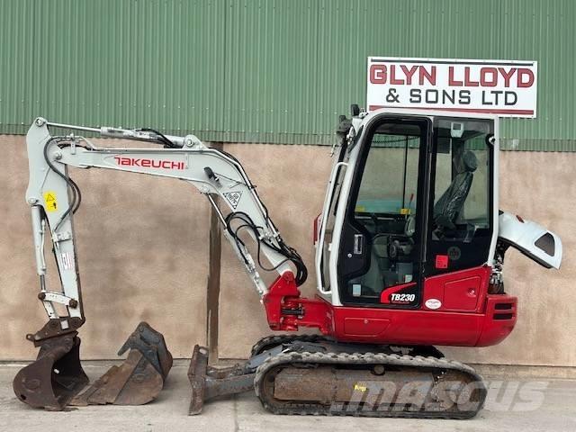 Takeuchi TB 230 Mini excavators < 7t (Mini diggers)