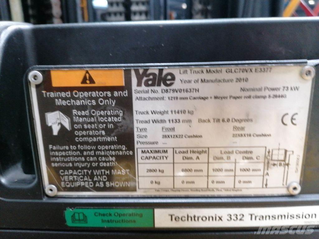 Yale VX70 LPG trucks
