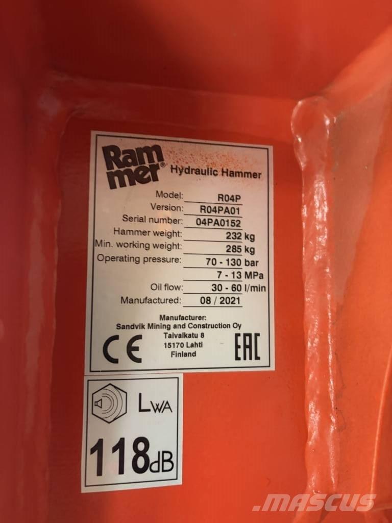 Rammer R04P Hammers / Breakers