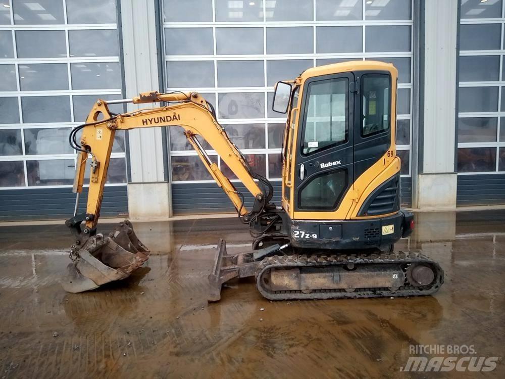 Hyundai Robex 27Z-9 Mini excavators < 7t (Mini diggers)