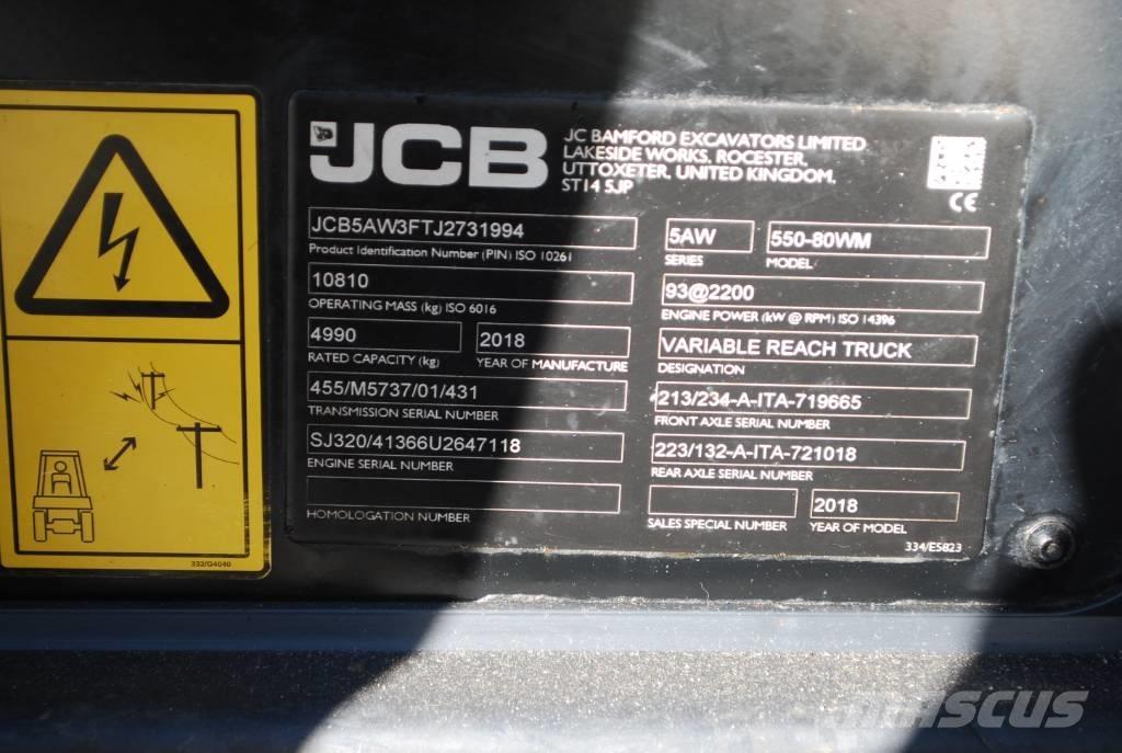 JCB 550-80 Telescopic handlers