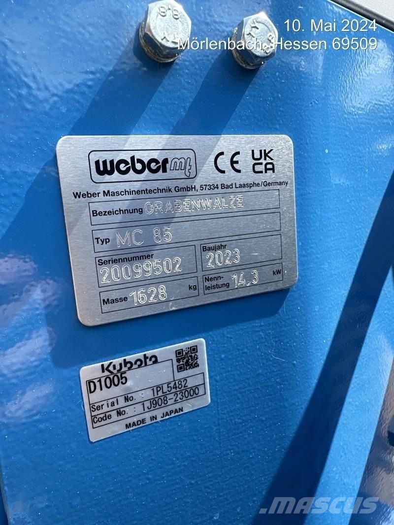 Weber MC85 Road Rollers