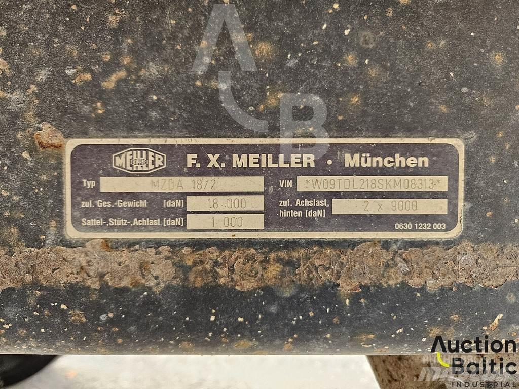 Meiller MZDA 18/2 Curtainsider semi-trailers