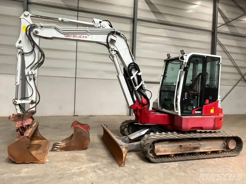 Takeuchi TB 280 FR Midi excavators  7t - 12t